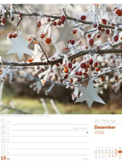 Ackermann Kunstverlag Wochenkalender*Gartenglück Wochenplaner Kalender 2026