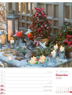Ackermann Kunstverlag Wochenkalender*Gartenglück Wochenplaner Kalender 2026