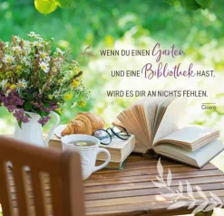 ars edition Weisheiten-Gartenluft und Blumenduft