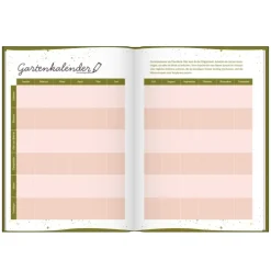 NOVA MD Nach Zielgruppen-Gartentagebuch Garten Liebe - Mein Gartenjahr: Gartenbuch und Gartenplaner für das ganze Jahr - für Gartenliebhaber und den eigenen Garten, inkl. Aussat- und Erntekalender, Tipps und Checklisten