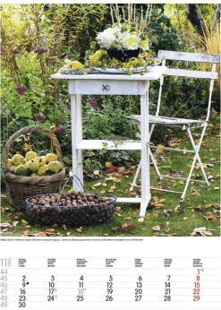 Korsch Verlag GmbH Wandkalender*Gartenträume 2026