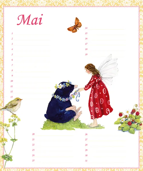 Geburtstagskalender*Freies Geistesleben GmbH Sale