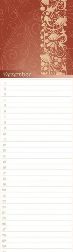 Neumann Verlage GmbH & Co Geburtstagskalender-Geburtstagskalender Floral mini immerwährend