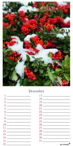 Ars Vivendi Geburtstagskalender*Geburtstagskalender Garten