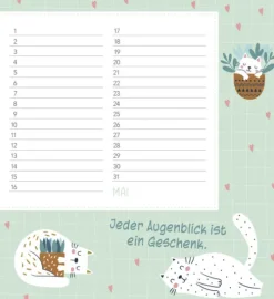 Korsch Verlag GmbH Geburtstagskalender-Geburtstagskalender Happy Mind