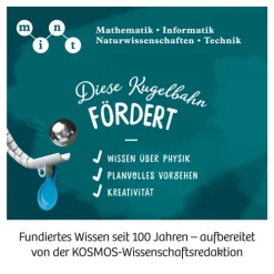 KOSMOS Forschen & Entdecken-Gecko Run Kugelbahn Starter Set
