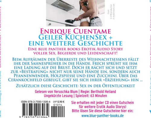 blue panther books Romane·Gesamtausgaben-Geiler KüchenSex | Erotik Audio Story | Erotisches Hörbuch Audio-CD