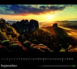 GEO - Schöne Heimat Deutschland 2026 - Wandkalender 50x45 cm, Poster-Kalender mit Landschaftsfotografie, 12 Monatsblätter & Spiralbindung für Heimat- und Natur-Liebhaber*Neumann Verlage GmbH & Co New