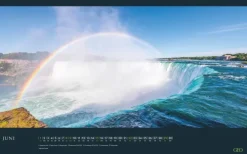 Neumann Verlage GmbH & Co Posterkalender-GEO Sehnsuchtsorte 2026 - Wand-Kalender - Reise-Kalender - Poster-Kalender - 58x36