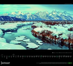 Neumann Verlage GmbH & Co Posterkalender-GEO Traumziele 2026 - Wand-Kalender - Reise-Kalender - Poster-Kalender - 50x45