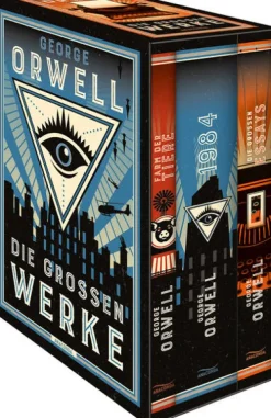 Anaconda Verlag Klassiker*George Orwell. Die großen Werke. Farm der Tiere - 1984 - Die großen Essays. Im Schuber