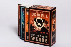 Anaconda Verlag Klassiker*George Orwell. Die großen Werke. Farm der Tiere - 1984 - Die großen Essays. Im Schuber