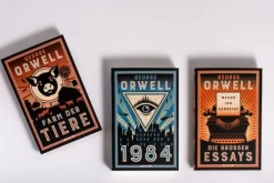 Anaconda Verlag Klassiker*George Orwell. Die großen Werke. Farm der Tiere - 1984 - Die großen Essays. Im Schuber