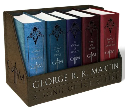 George R. R. Martin's A Game of Thrones Leather-Cloth Boxed Set (Song of Ice and Fire Series)*Random House LLC US Online