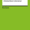 Reclam Philipp Jun. Literaturwissenschaft-Geschichte der römischen Literatur