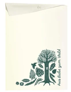 Klartext-Verlagsges. Küche & Esszimmer-Geschirrtuch Baum - Aus Liebe zum Wald