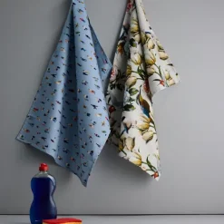 CEDON MuseumsShops Küche & Esszimmer-Geschirrtuch Happy Life