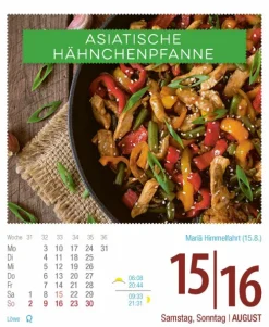 Korsch Verlag GmbH Abreiß-Kalender*Gesund & Lecker! 2026