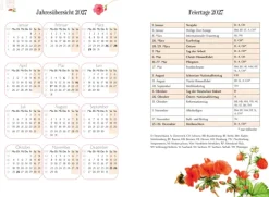 Coppenrath Geburtstagskalender*GlücksKalender 2027 - rot