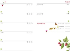 Coppenrath Geburtstagskalender*GlücksKalender 2027 - rot