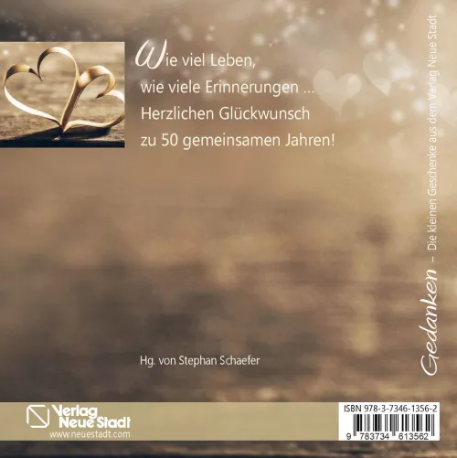 Neue Stadt Verlag GmbH Liebe & Hochzeit-Glückwunsch zur Goldenen Hochzeit