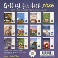 Gott ist für dich 2026*Kawohl Discount