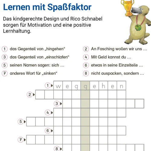 Grammatik mit Rico Schnabel, Klasse 4*Mildenberger Verlag GmbH Sale