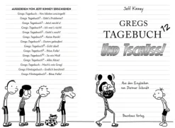 Kinder Baumhaus Verlag GmbH 10-12 Jahre-Gregs Tagebuch 12 - Und tschüss!