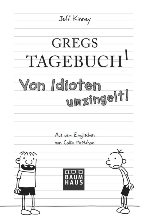 Kinder Baumhaus Verlag GmbH Kinder- & Jugendbücher|10-12 Jahre-Gregs Tagebuch 01. Von Idioten umzingelt!