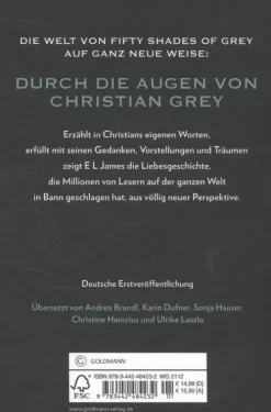 Grey - Fifty Shades of Grey von Christian selbst erzählt*Goldmann TB Best