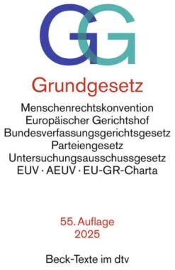 dtv Verlagsgesellschaft Jura-Grundgesetz. GG