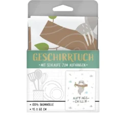 Sheepworld AG Küche & Esszimmer-GRUSS & CO 47094 Geschirrtuch Faultier Chiller