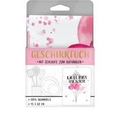 Sheepworld AG Küche & Esszimmer*GRUSS & CO 47104 Geschirrtuch Lieblingsmensch