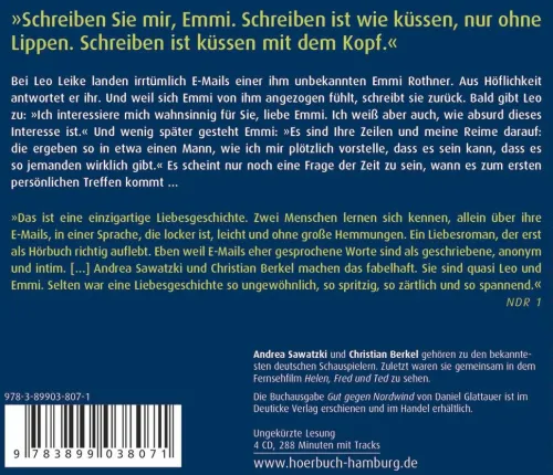Hörbuch Hamburg Romane·Liebesromane-Gut gegen Nordwind. Sonderausgabe