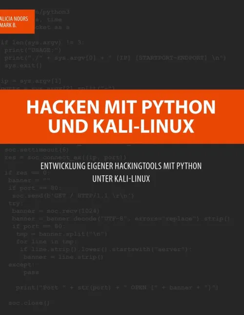 Hacken mit Python und Kali-Linux*BoD - Books on Demand Clearance