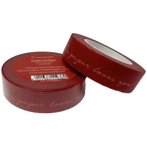 Zubehör Masking-Tape rot, 15 mm x 20m*Hahnemühle Online