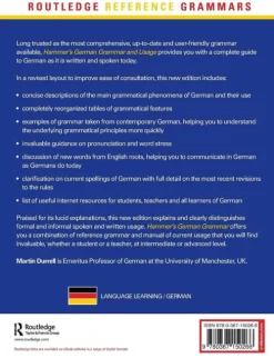 Taylor & Francis Ltd Sprachwissenschaften-Hammer's German Grammar and Usage
