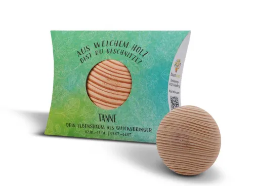 Handschmeichler Tanne 45mm mit Baumhoroskop*JOJO Sale