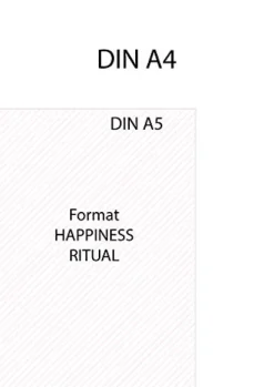 NOVA MD Glück & Wünsche-Happiness Tagebuch | Dein tägliches Ritual für mehr Glück und Dankbarkeit | 3 Minuten für Achtsamkeit mit Ritualen für morgens und abends | Glückstagebuch | daily journal