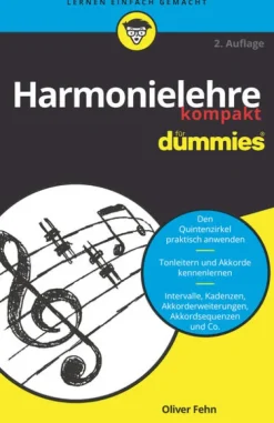 Wiley-VCH GmbH Musikwissenschaft-Harmonielehre kompakt für Dummies