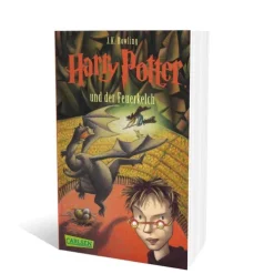 Kinder Carlsen Verlag GmbH Kinder- & Jugendbücher|Fantasy-Harry Potter 4 und der Feuerkelch. Taschenbuch