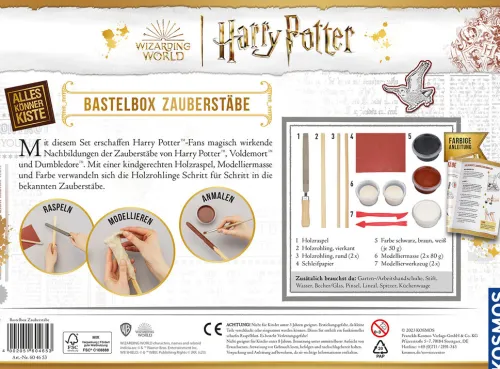 Harry Potter - Zauberstäbe*Franckh-Kosmos