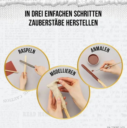 Harry Potter - Zauberstäbe*Franckh-Kosmos