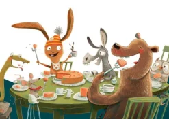 Hase Hibiskus und der Möhrenklau. Kamishibai Bildkartenset*Don Bosco Medien GmbH Discount