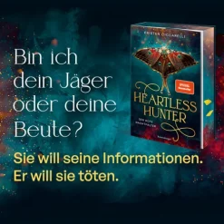 Ravensburger Verlag Romantasy|Romantasy*Heartless Hunter. Der rote Nachtfalter, Band 1