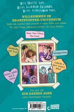 Loewe Verlag GmbH Lgbtqia+ Jugendbücher*Heartstopper - Ein ganzes Jahr (Yearbook)