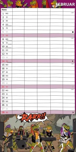 HeavySaurus Familienkalender 2027*Lappan Verlag Sale