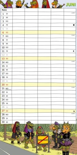 HeavySaurus Familienkalender 2027*Lappan Verlag Sale