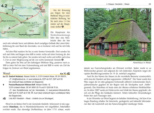 Heidschnuckenweg mit Heideschleifen*Stein, Conrad Verlag Best