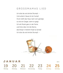 Heinz Erhardt: Literarischer Wochenkalender 2026*Lappan Verlag Hot